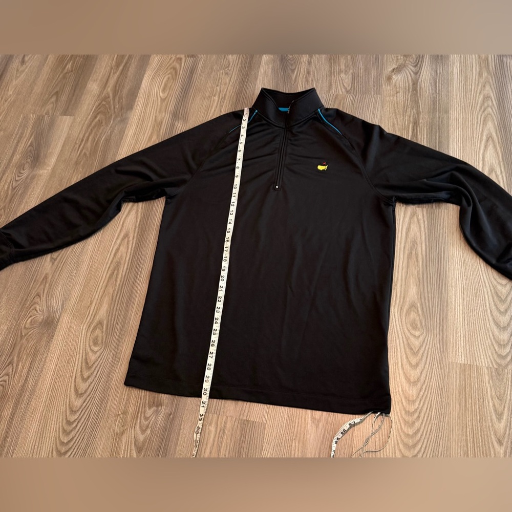 Masters Tech Performance Quarter Zip Pullover Bla… - image 6